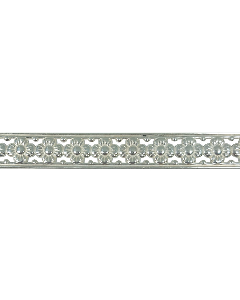 935 Silver Fancy Gallery Bezel Wire