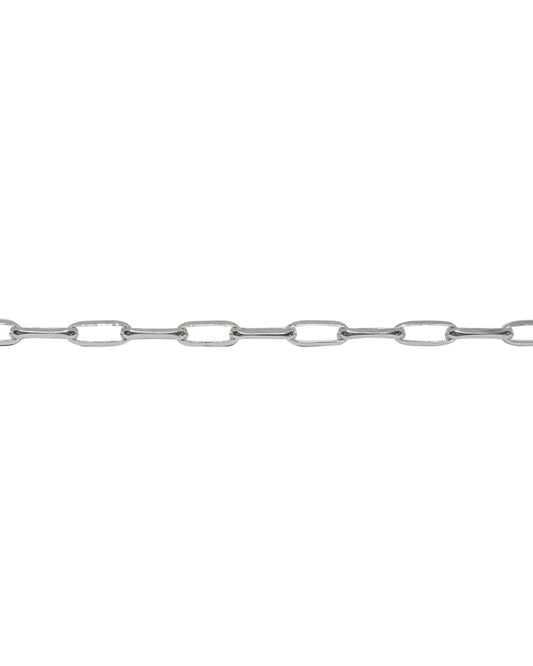 925 Sterling Silver Rolo Oval 6.2 X 2.3mm