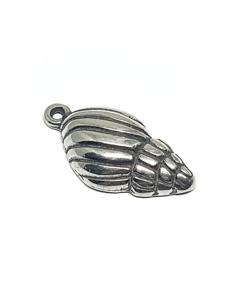 925 Sterling Silver Conch Pendant