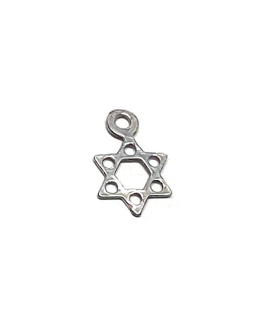 925 Sterling Silver Pendant Small David Star
