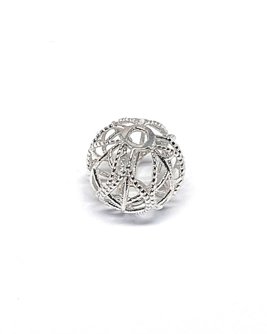 Sterling Silver 8mm Tissue Ball