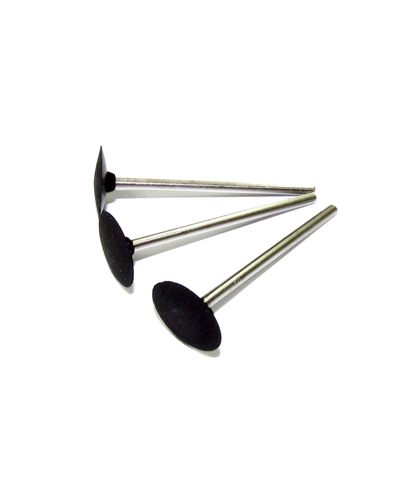 Rubber Burrs On Shank- Fine