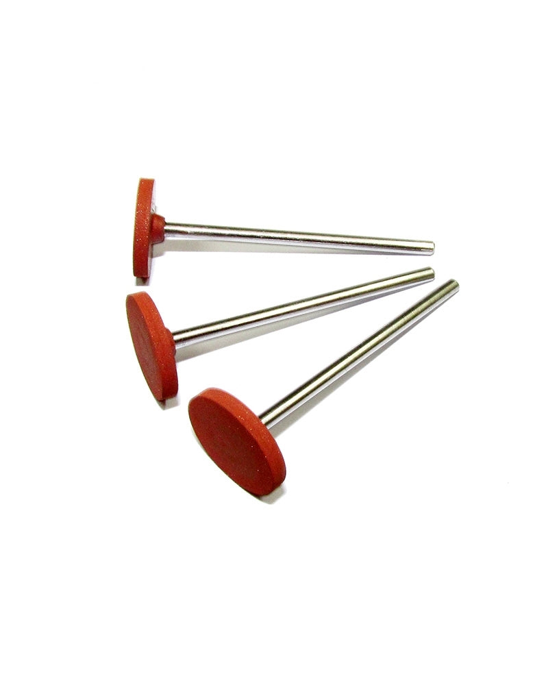 Rubber Burrs On Shank- Fine