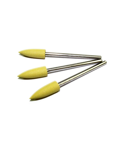 Rubber Burrs On Shank- Fine
