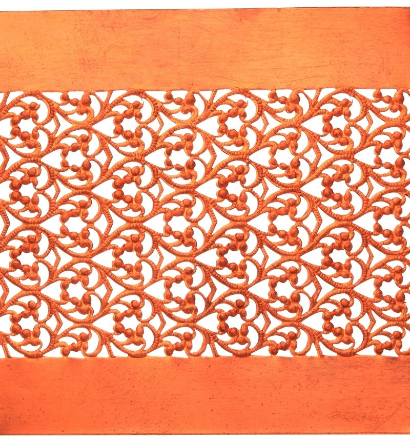 935 Silver Gallery Wire Fancy Pattern Strip 3470