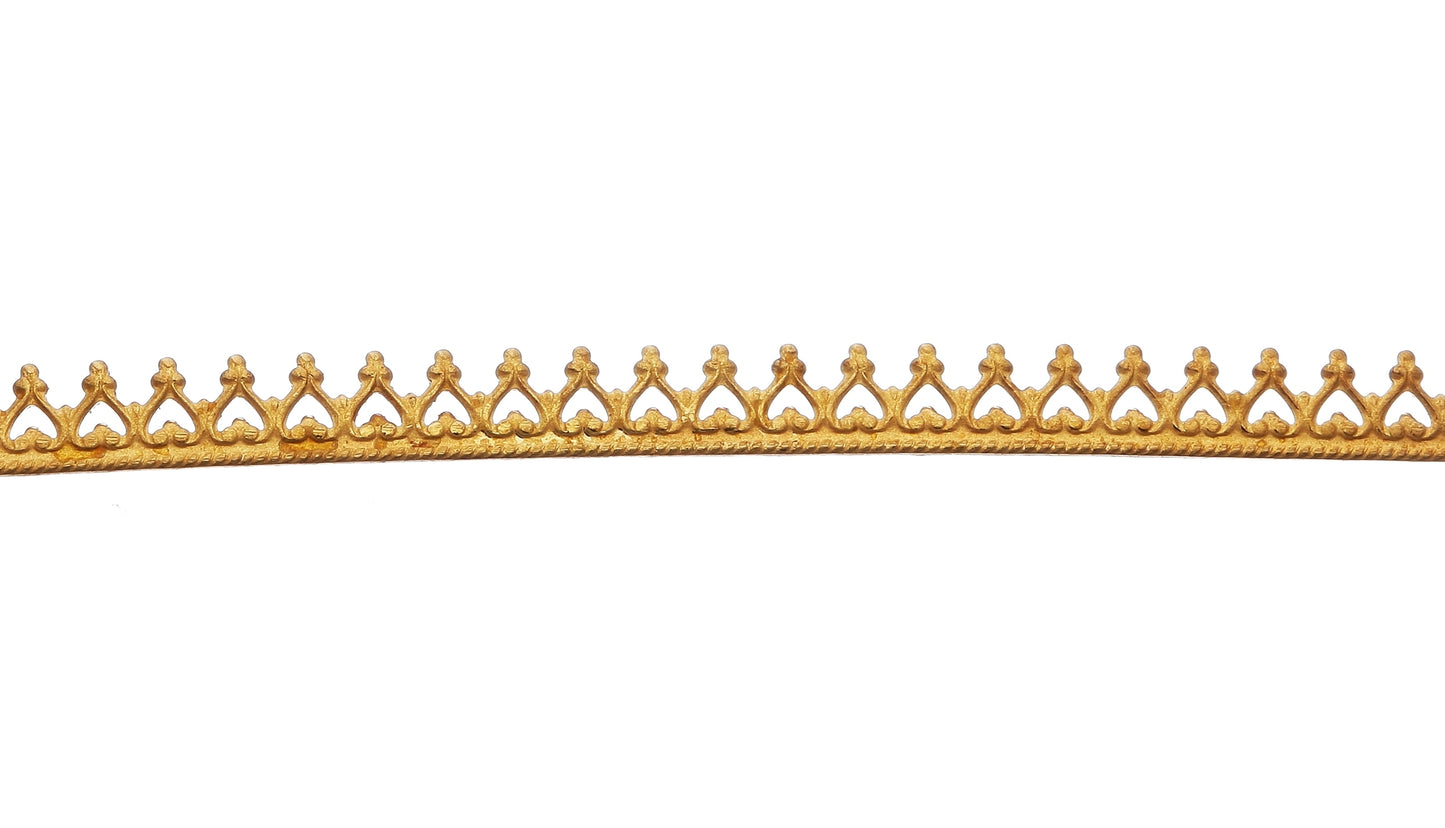 Brass Gallery Ribbon 714H