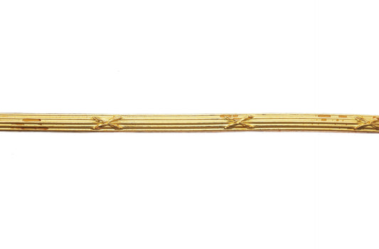 Brass Gallery Ribbon 2229