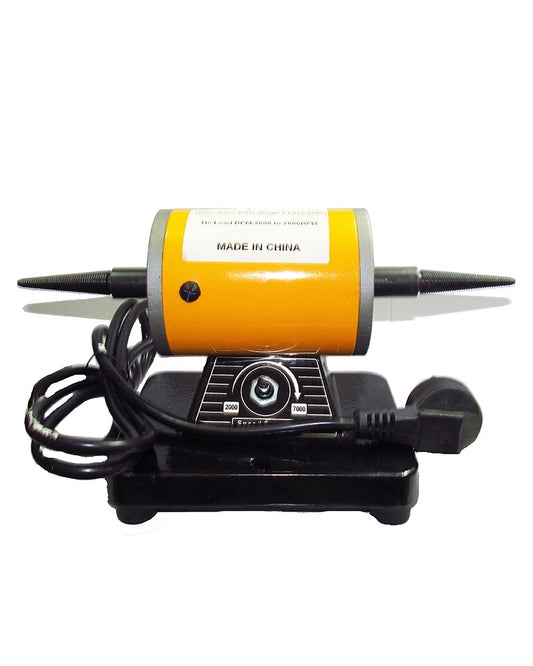 Small Cone Polishing 220V Motor Bench Grinder Machine