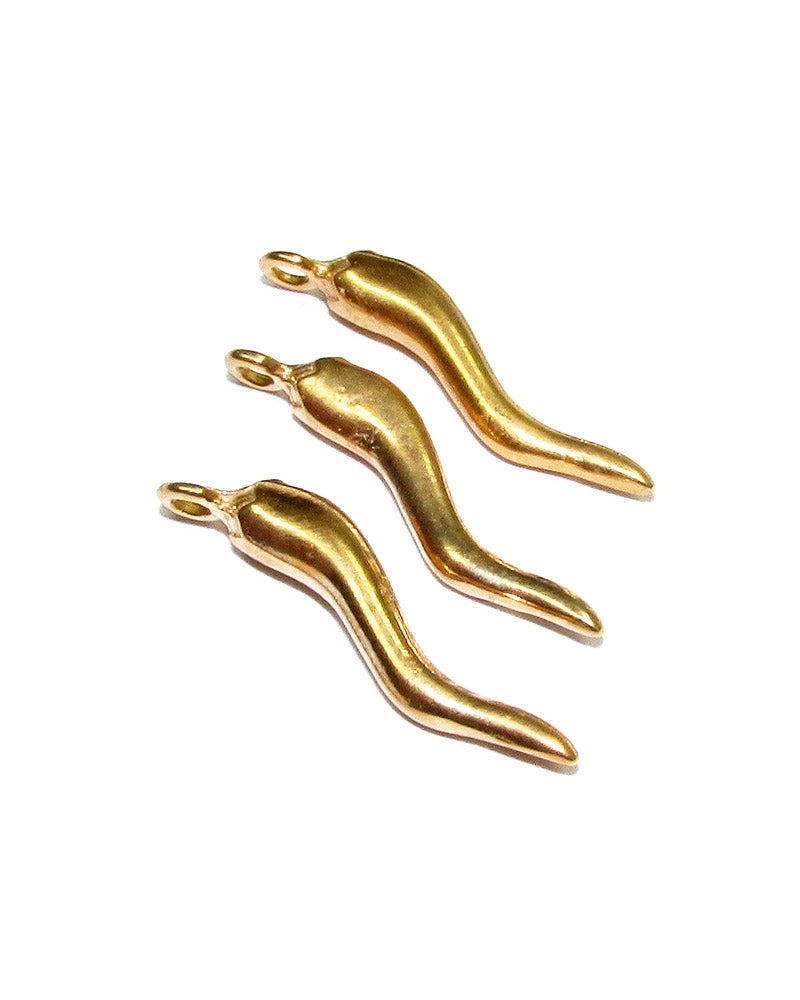 14K Gold Plated Chilli Pepper Pendant