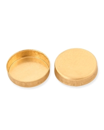 18K Yellow Gold Gold Bezel Cup 4mm