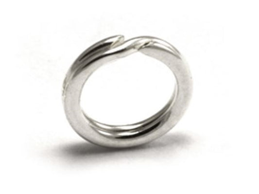 925 Sterling Silver Round Split Rings 5mm