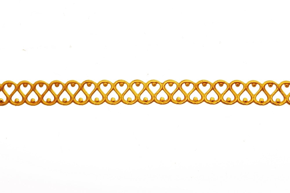 Brass Gallery Ribbon 3257