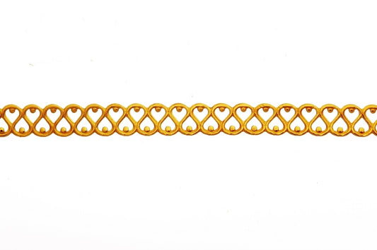 Brass Gallery Ribbon 3257