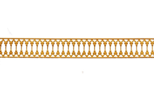 Brass Gallery Ribbon 3319