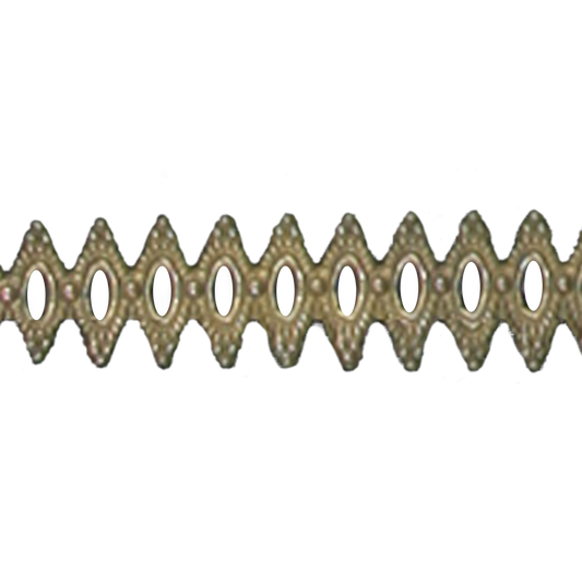 Brass Gallery Ribbon 1492H