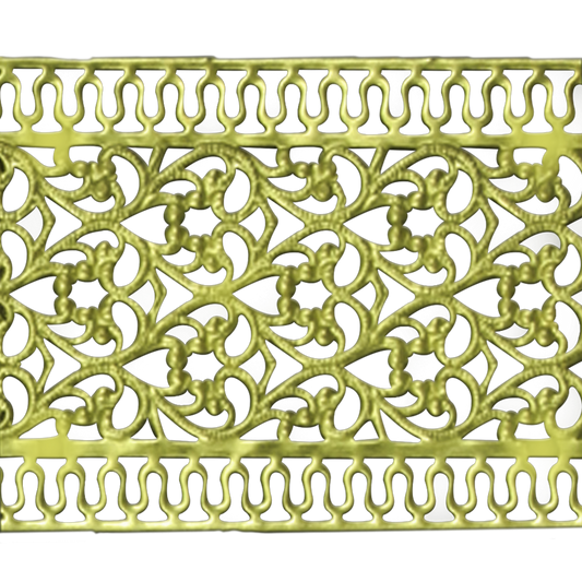 Brass Gallery Ribbon 3331