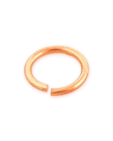 14K Rose Gold  Open Jump Ring  4mm
