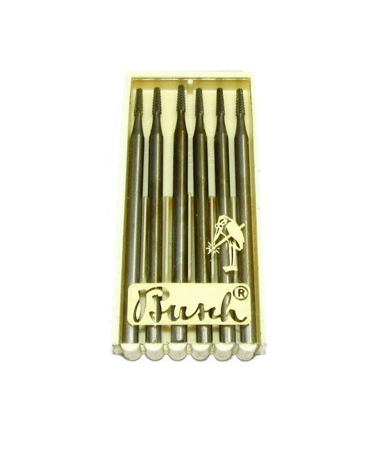 Busch Cylinder Cross Cut Burr  0.9mm