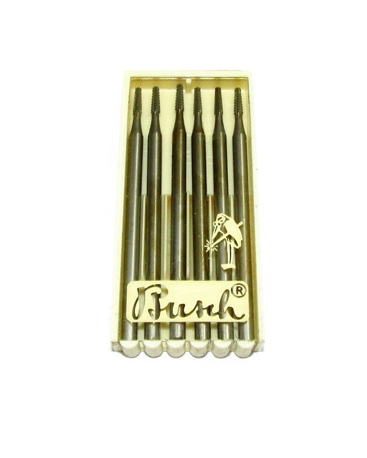 Busch Cylinder Cross Cut Burr  0.10mm