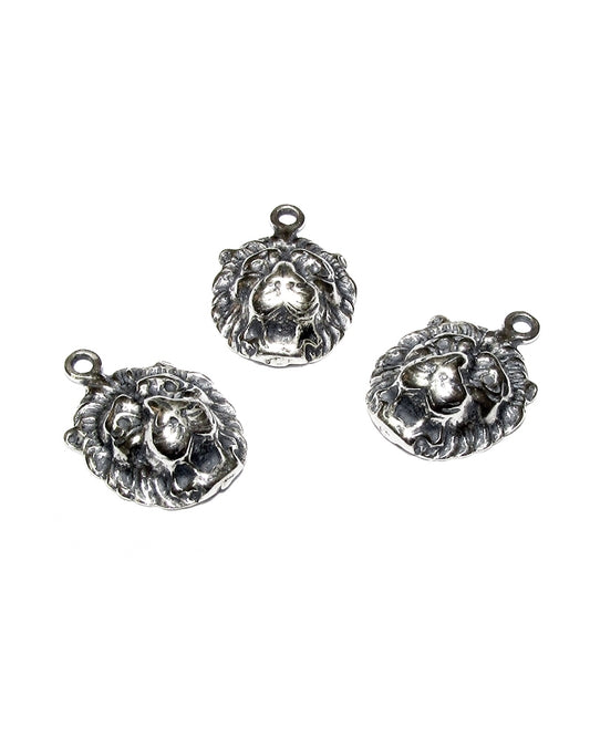 925 Sterling Silver Lion Pendant