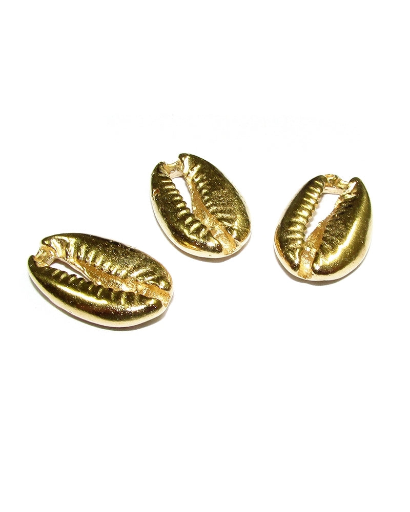 14K Gold Plated Shell Pendant