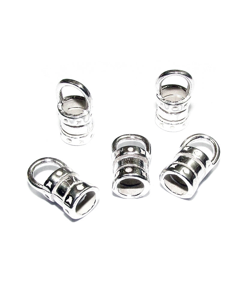 925 Sterling Silver Round End Cap 3.5mm
