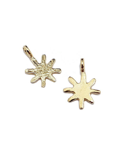 14K Gold Plated Star Pendant