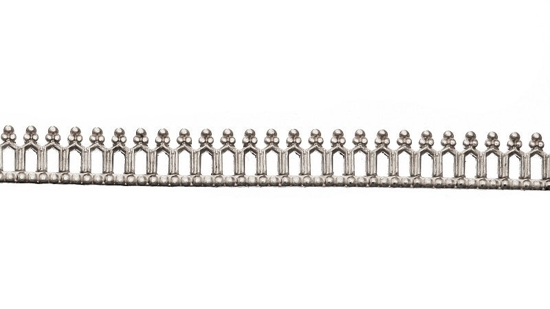 935 Silver Decorative Gallery Wire Pattern Strip 533