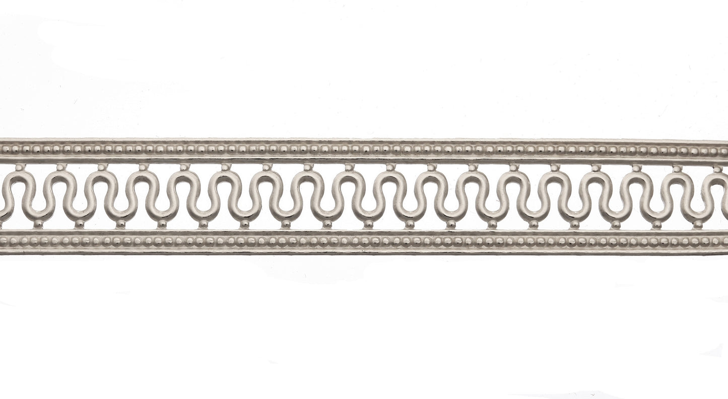 935 Silver Gallery Wire Pattern Strip 153