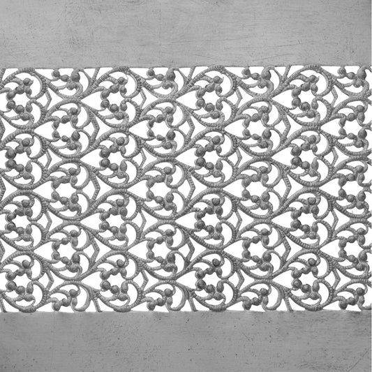 935 Silver Gallery Wire Fancy Pattern Strip 3470