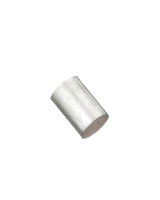 925 Sterling Silver Hammered Tube 6/10mm