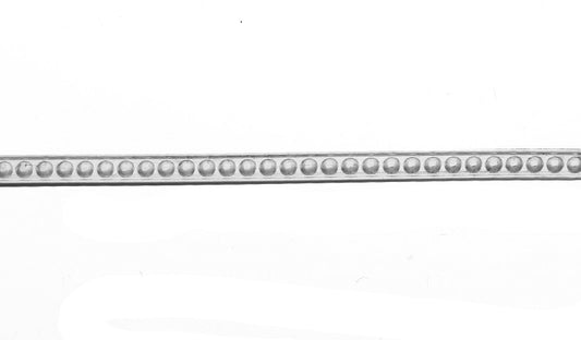 935 Silver Decorative Gallery Bezel Wire 536H