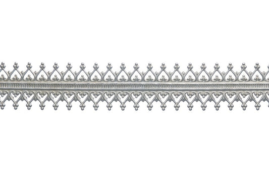 935 Silver Decorative Bezel Wire Strip 599