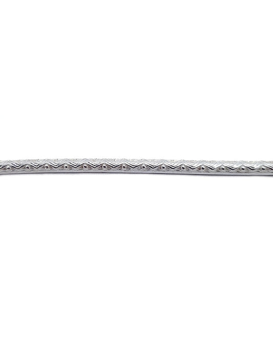 935 Silver Gallery Pattern  Strip 3380
