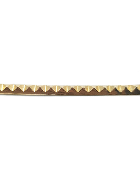 Gold filled Pattern Strip 3379