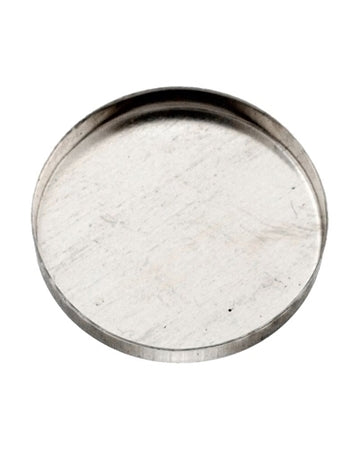 925 Sterling Silver Bezel Cup Rim 18mm
