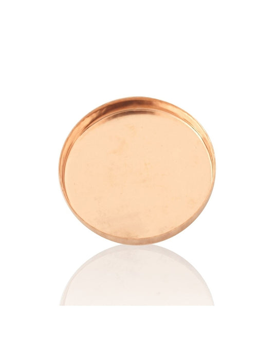 Rose Gold Filled Bezel Cup 18mm