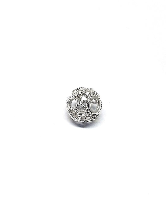 Sterling Silver 8mm Tissue Ball