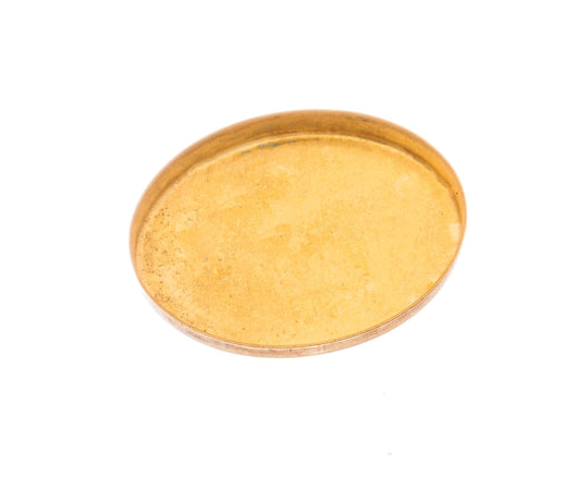 Yellow Gold Filled Low Bezel Cup 6mm