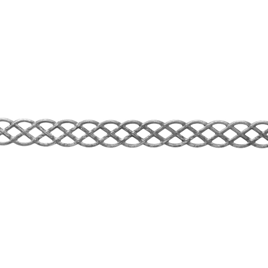 935 Silver Gallery Wire Fancy Pattern Strip 3104
