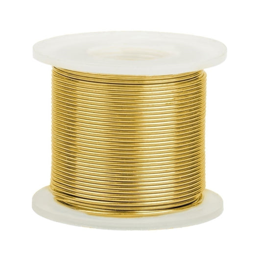 9K Yellow Gold Round Wire 0.9mm/19 gauge