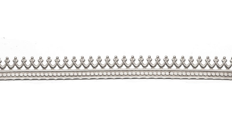 935 Silver Gallery Pattern Strip 559