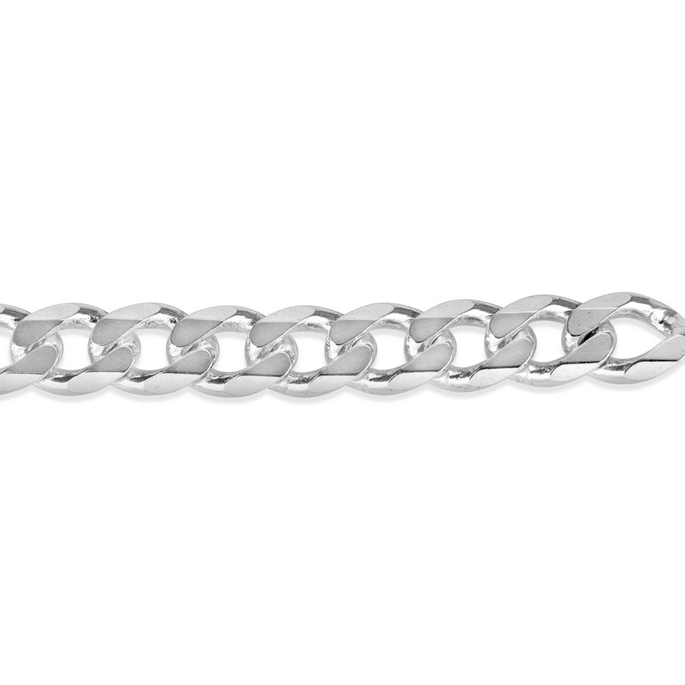 Sterling Silver 7X8mm Curb Chain