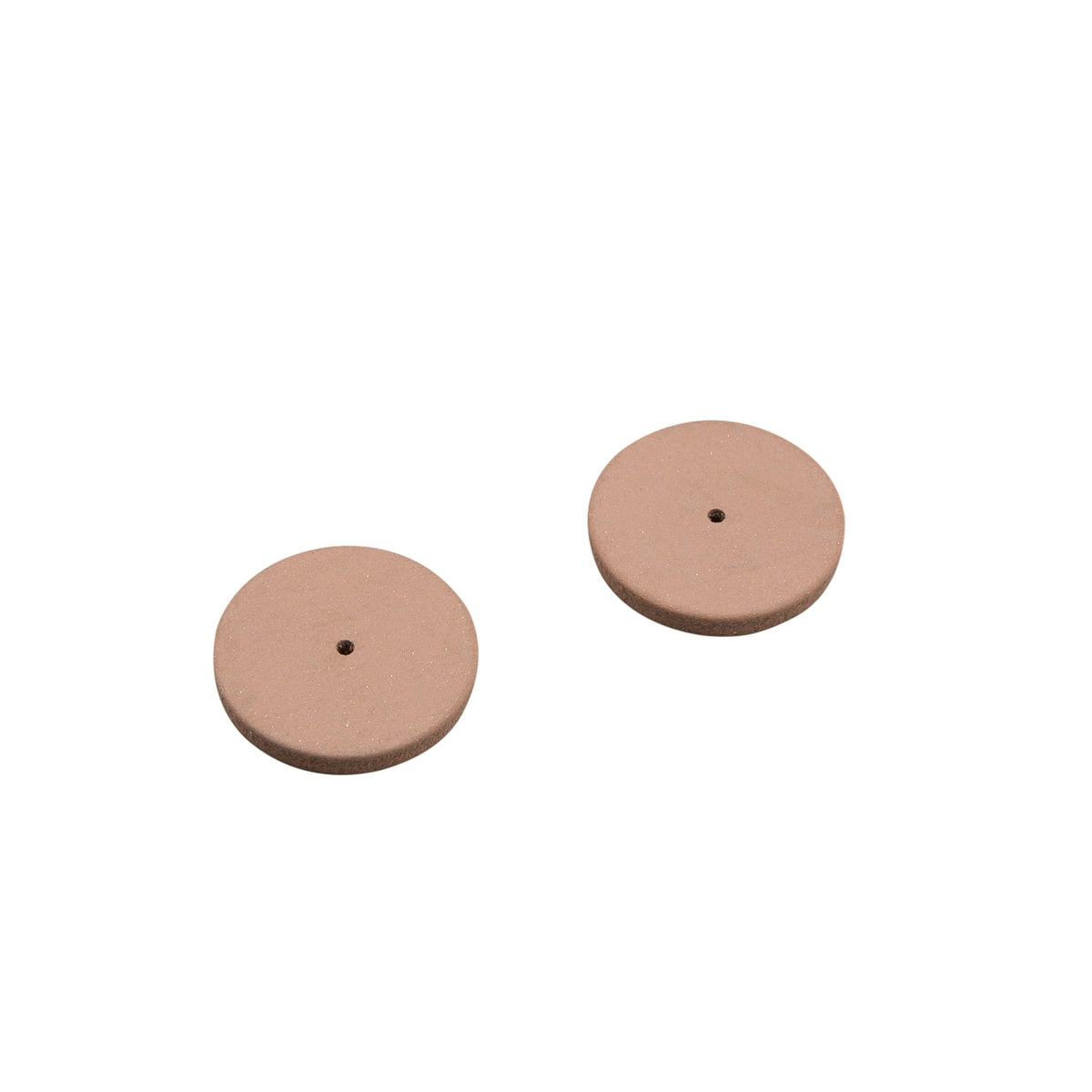 FLAT Light Brown WHEEL POLISHING RUBBER