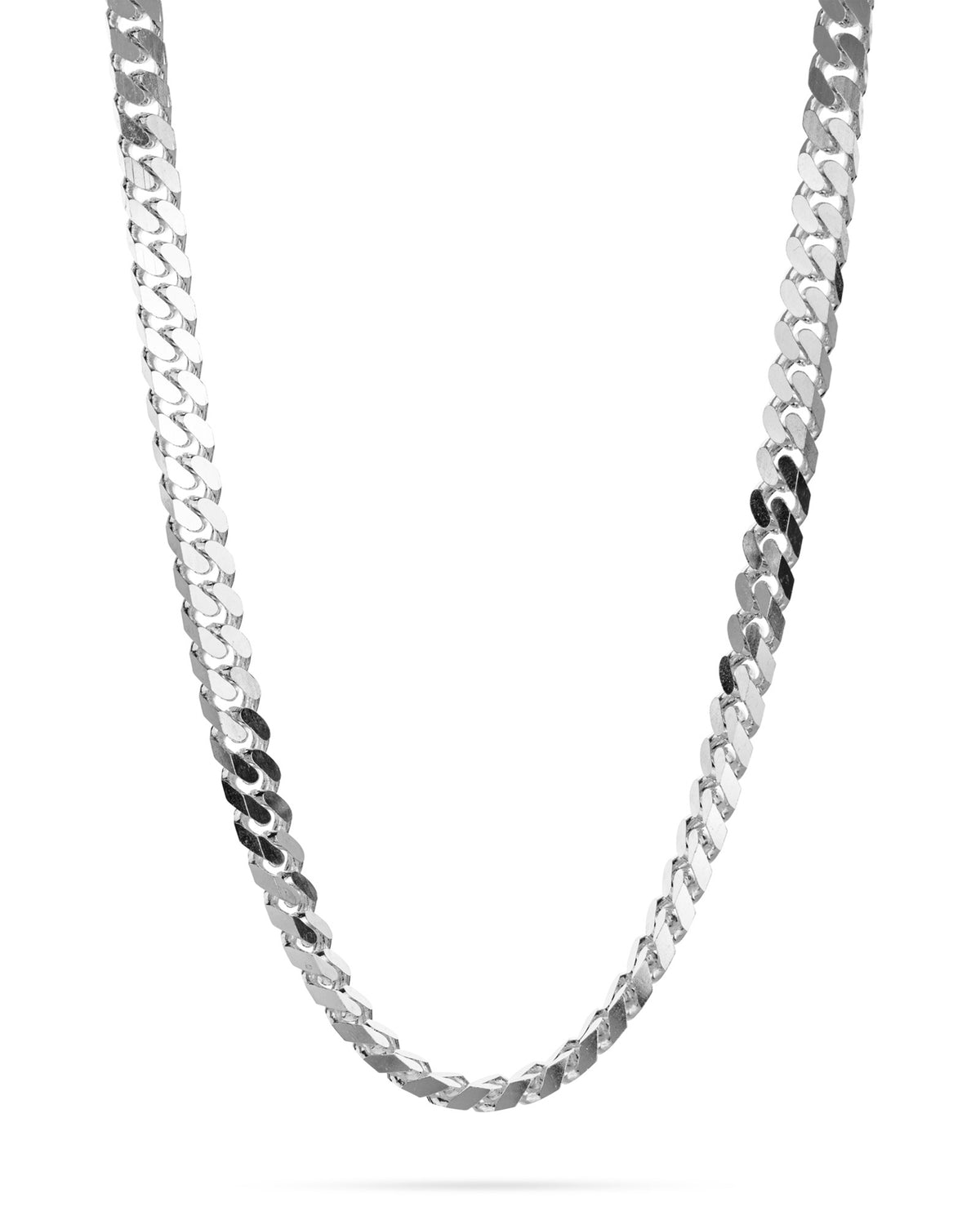 Sterling Silver 10X8.5mm Curb Link Chain
