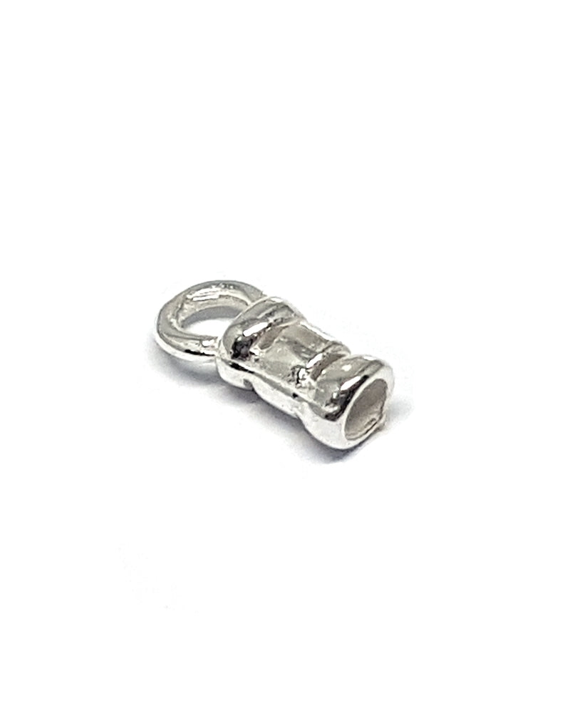 Sterling 925 Silver 3mm Inn Dim End cap