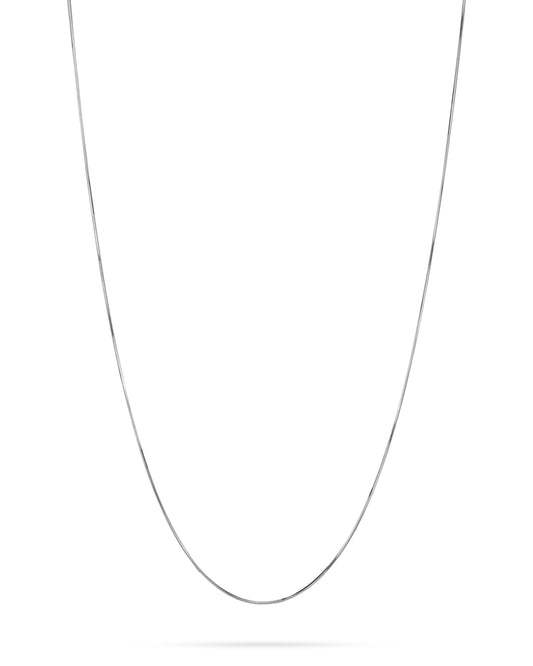 Sterling Silver 0.8mm Square box Chain