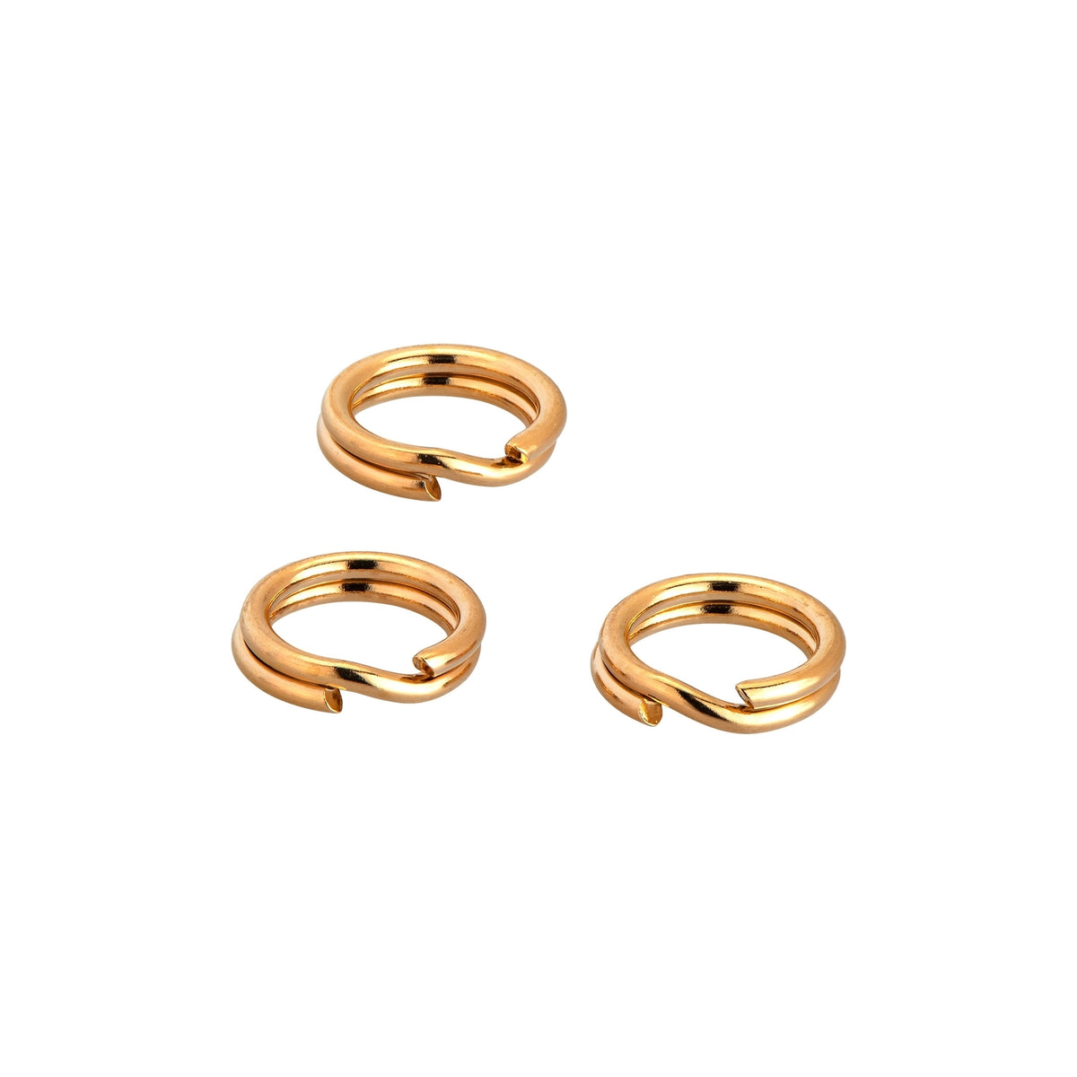 Gold Filled Round Split Rings 6mm