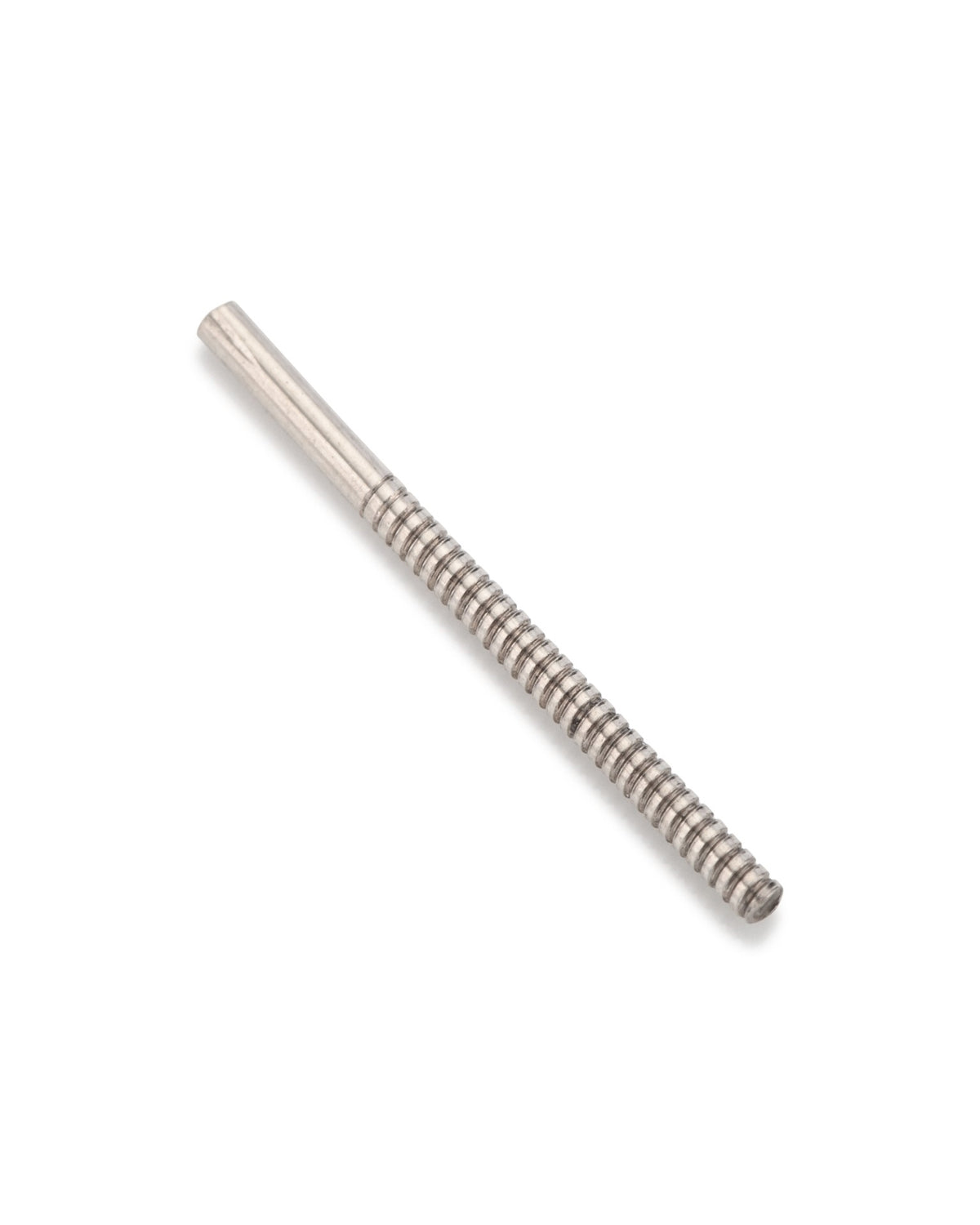 14K White Gold Threaded Post 1mm