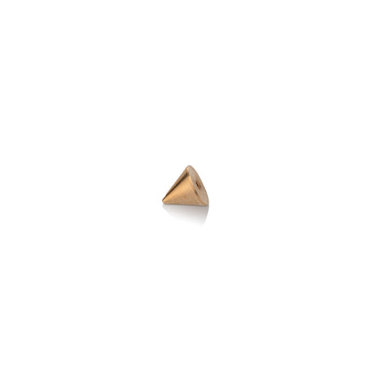 14KY Gold Cone Shaped Screw Butterfly FVCO